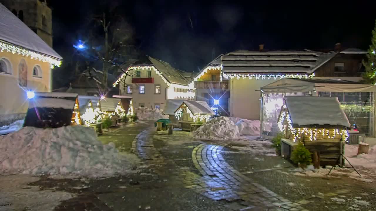 Kranjska Gora Town Center Live Cam - Jesenice, Gorenjska (Upper Carniola), Slovenia