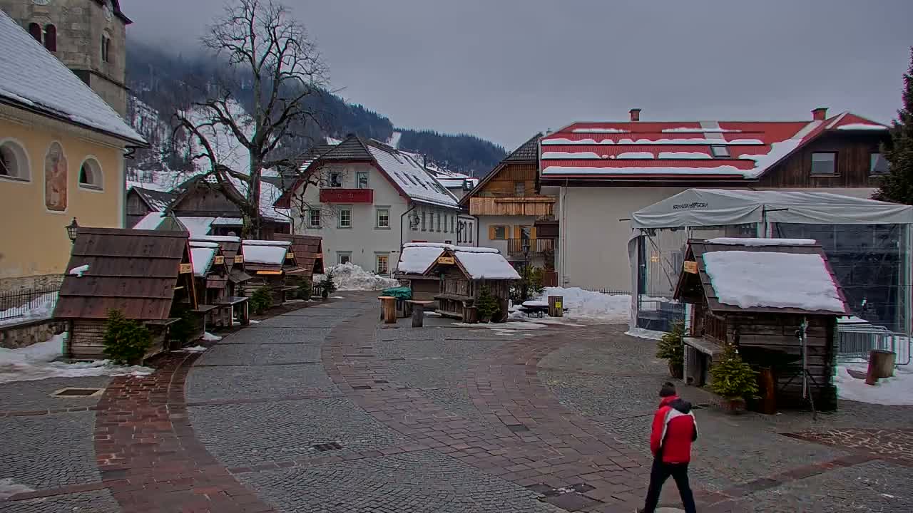 Kranjska Gora Town Center Live Cam - Jesenice, Gorenjska (Upper Carniola), Slovenia