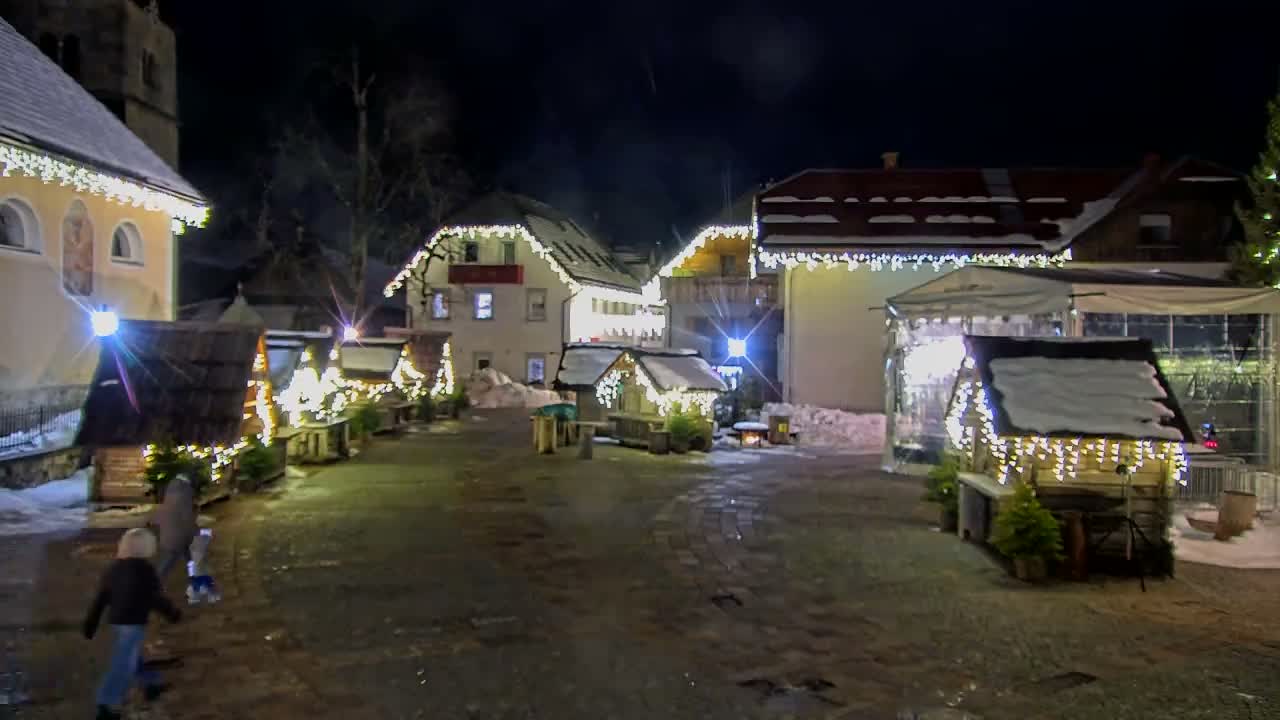 Kranjska Gora Town Center Live Cam - Jesenice, Gorenjska (Upper Carniola), Slovenia