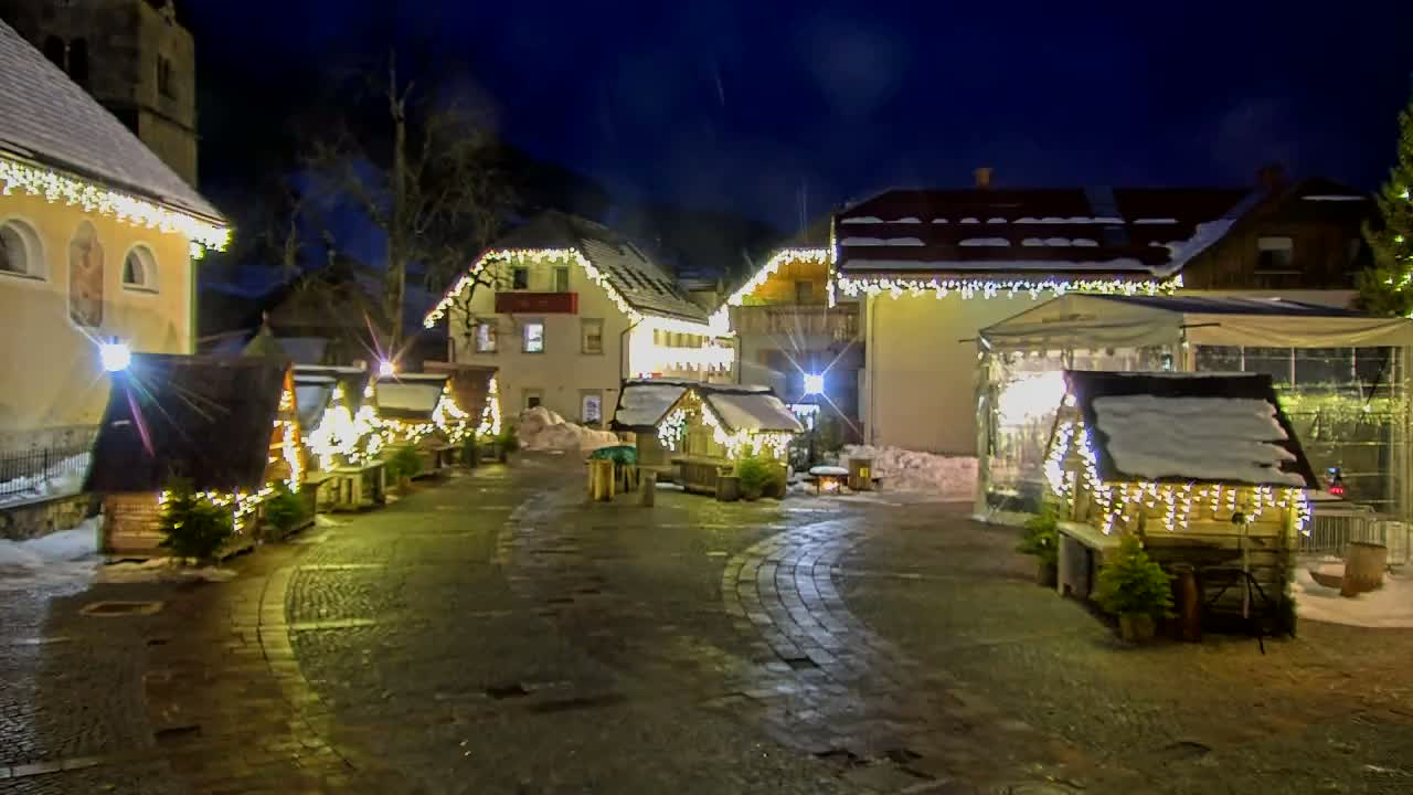 Kranjska Gora Town Center Live Cam - Jesenice, Gorenjska (Upper Carniola), Slovenia