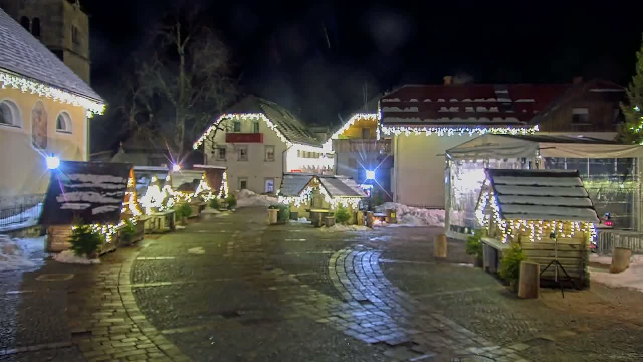 Kranjska Gora Town Center Live Cam - Jesenice, Gorenjska (Upper Carniola), Slovenia