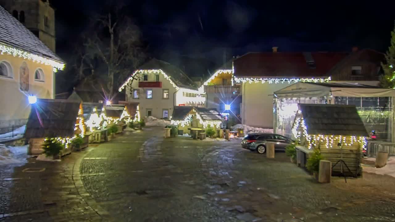 Kranjska Gora Town Center Live Cam - Jesenice, Gorenjska (Upper Carniola), Slovenia