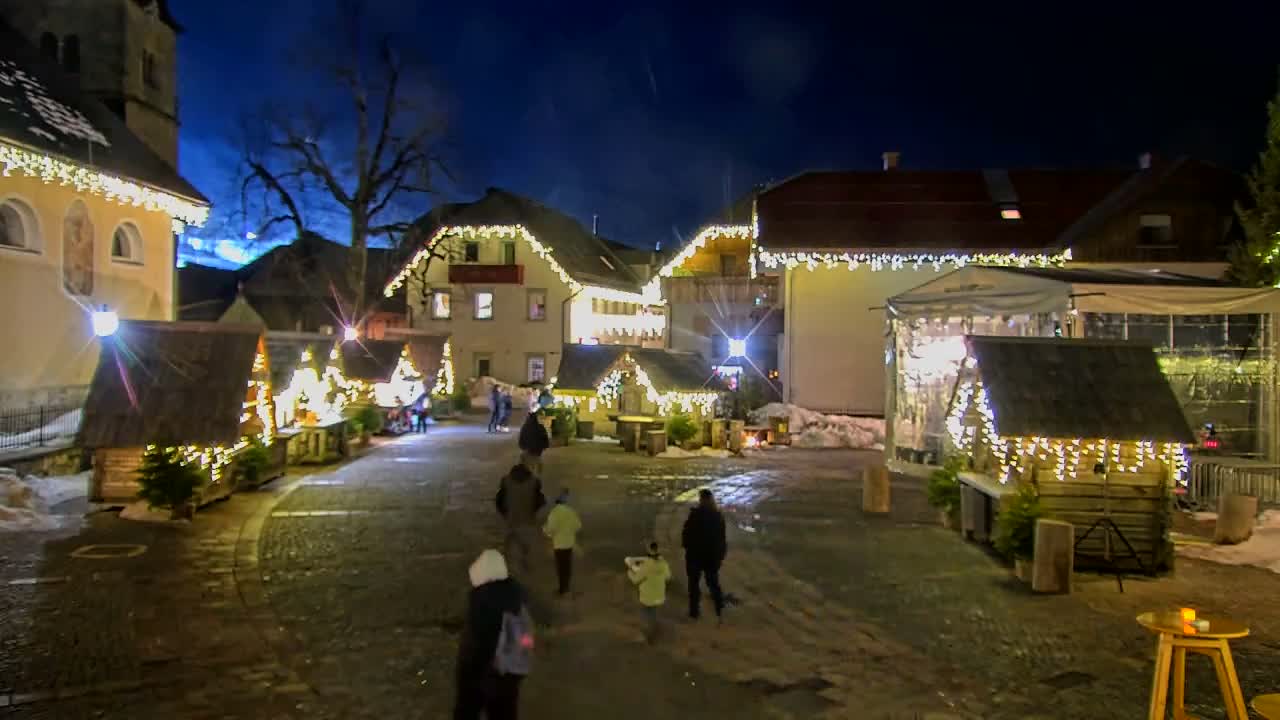 Kranjska Gora Town Center Live Cam - Jesenice, Gorenjska (Upper Carniola), Slovenia