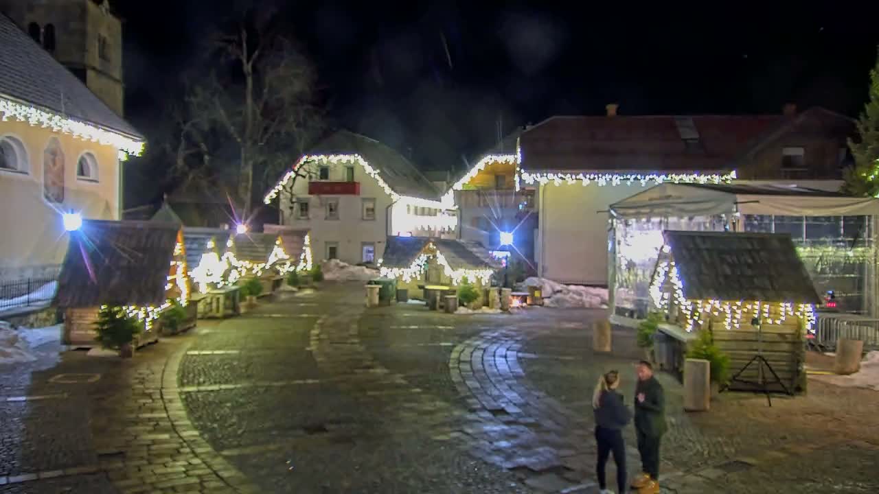 Kranjska Gora Town Center Live Cam - Jesenice, Gorenjska (Upper Carniola), Slovenia