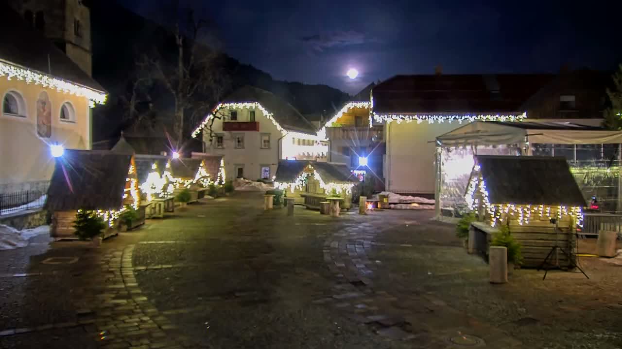 Kranjska Gora Town Center Live Cam - Jesenice, Gorenjska (Upper Carniola), Slovenia