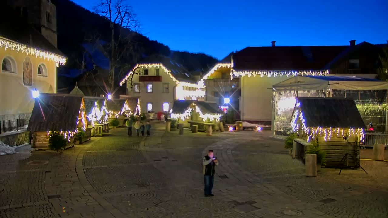 Kranjska Gora Town Center Live Cam - Jesenice, Gorenjska (Upper Carniola), Slovenia