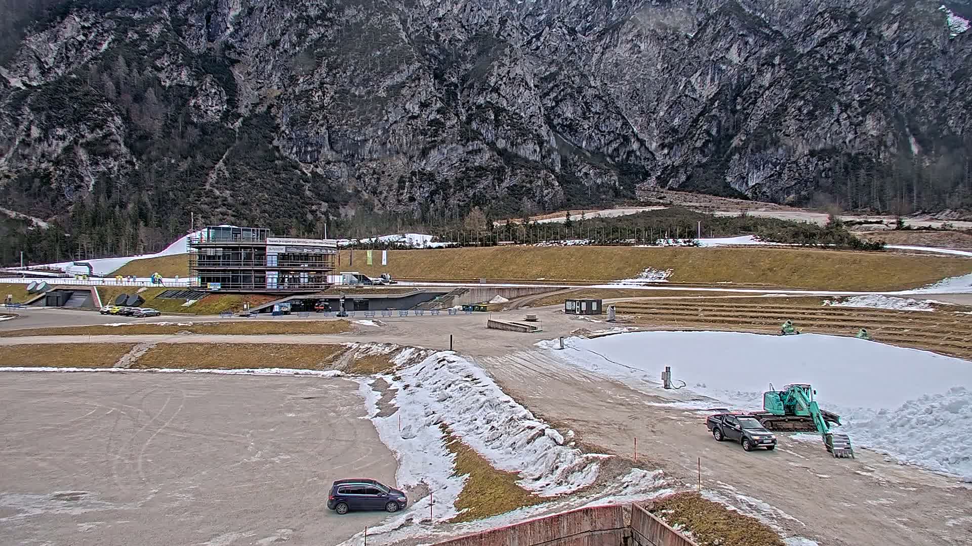 Kranjska Gora Planica Ski Center Live Cam - Jesenice, Gorenjska (Upper Carniola), Slovenia
