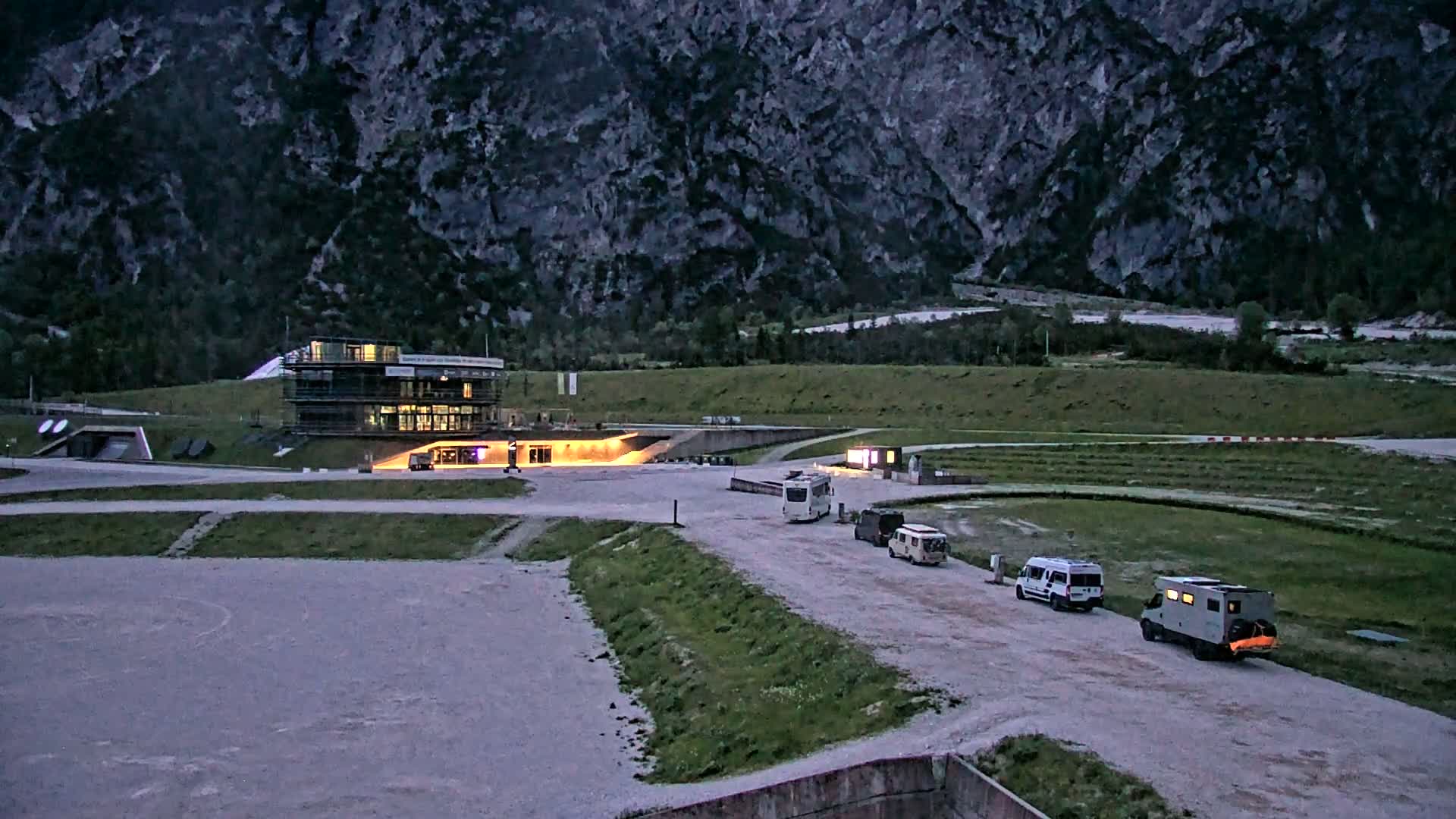 Kranjska Gora Planica Ski Center Live Cam - Jesenice, Gorenjska (Upper Carniola), Slovenia