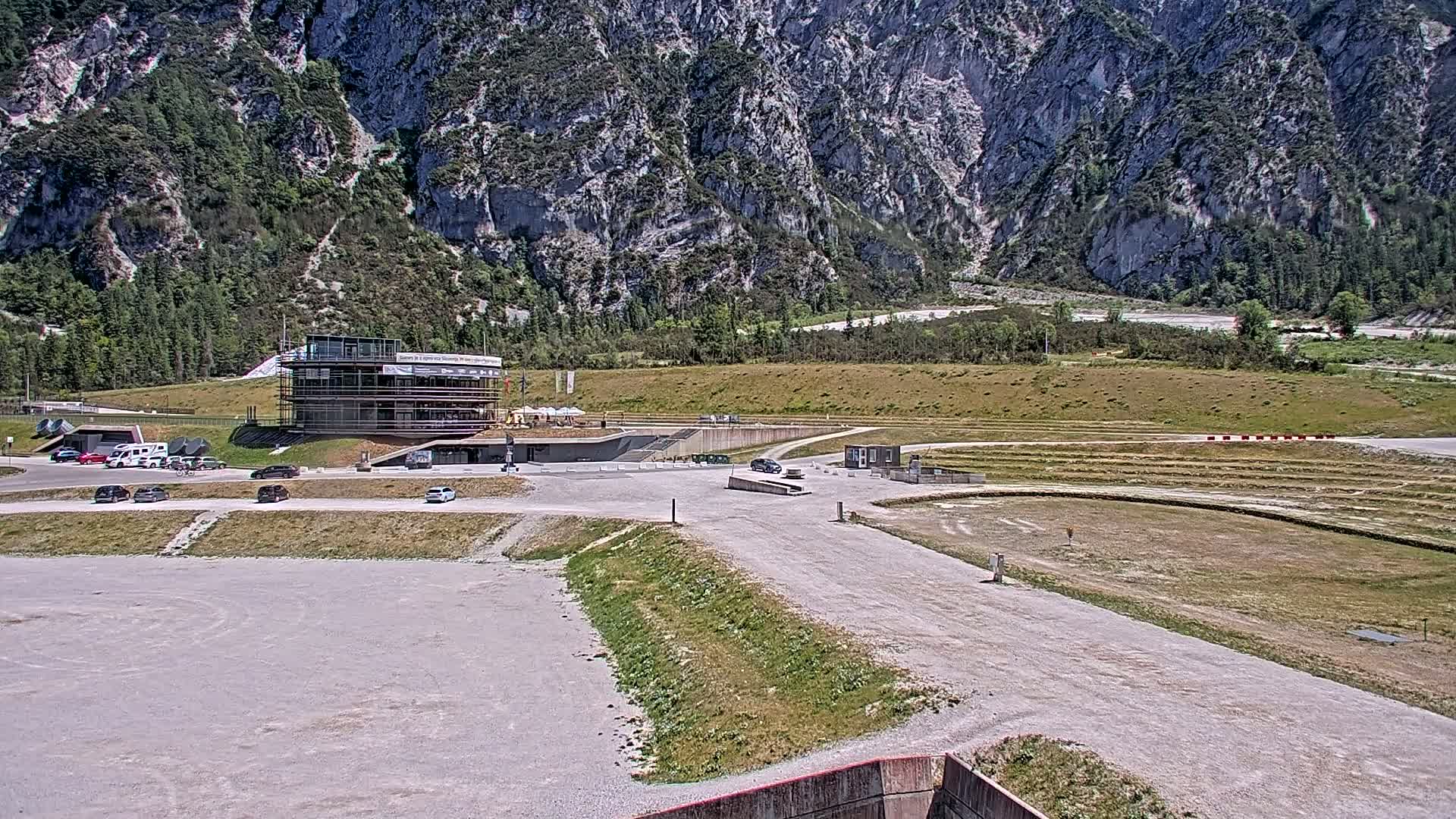 Kranjska Gora Planica Ski Center Live Cam - Jesenice, Gorenjska (Upper Carniola), Slovenia