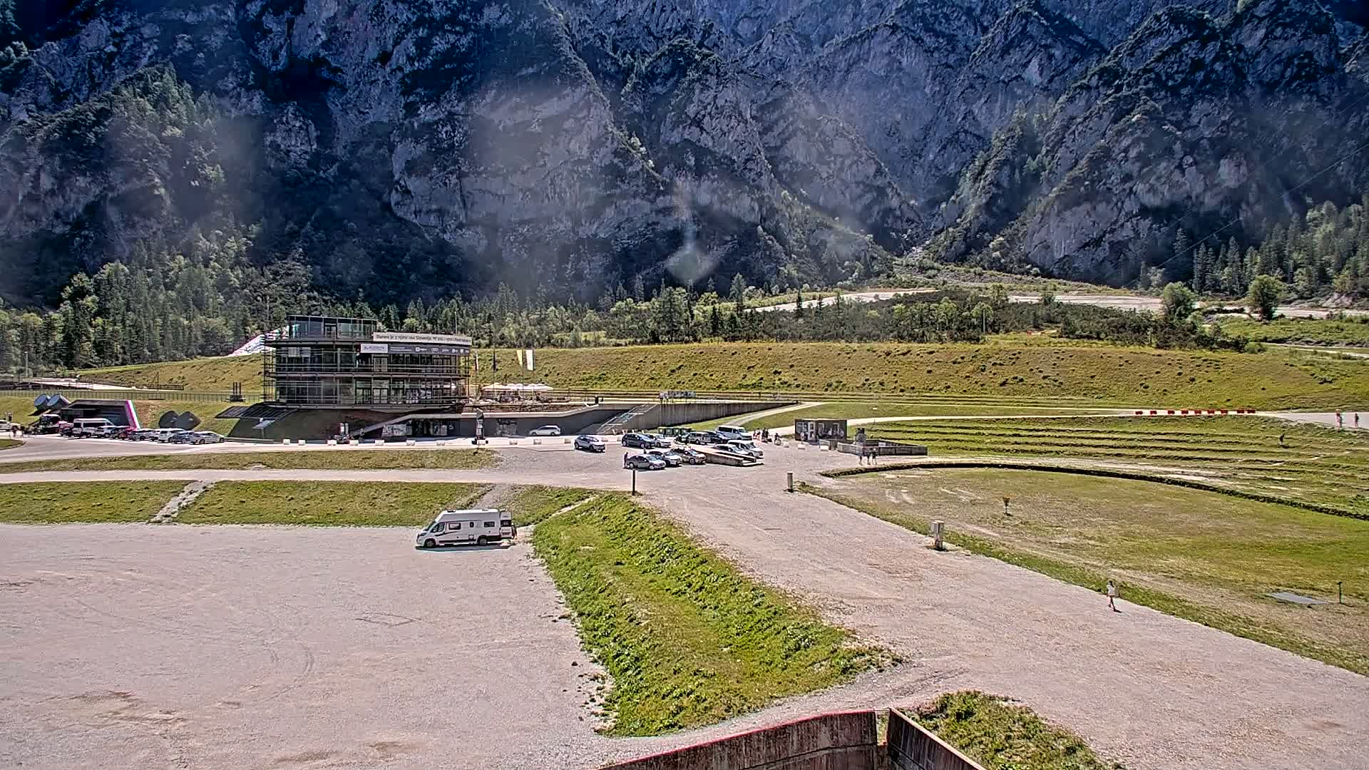 Kranjska Gora Planica Ski Center Live Cam - Jesenice, Gorenjska (Upper Carniola), Slovenia