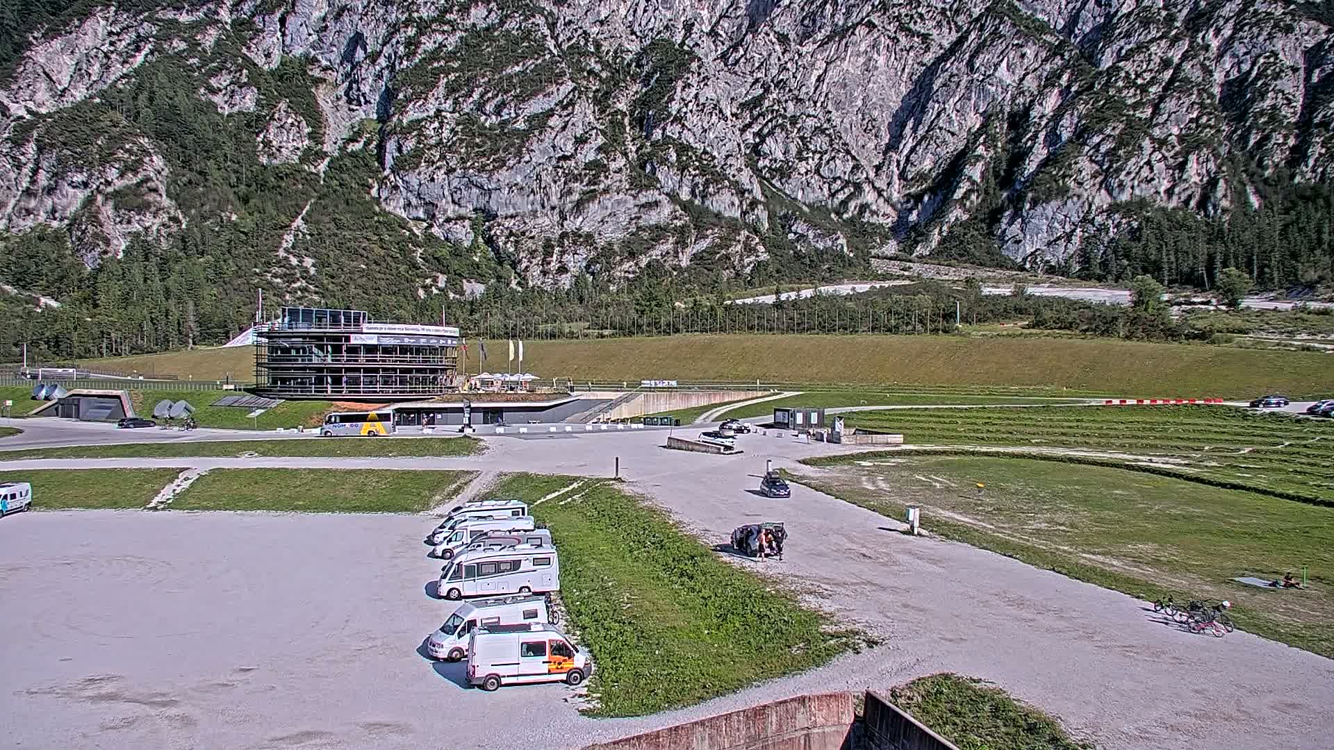 Kranjska Gora Planica Ski Center Live Cam - Jesenice, Gorenjska (Upper Carniola), Slovenia