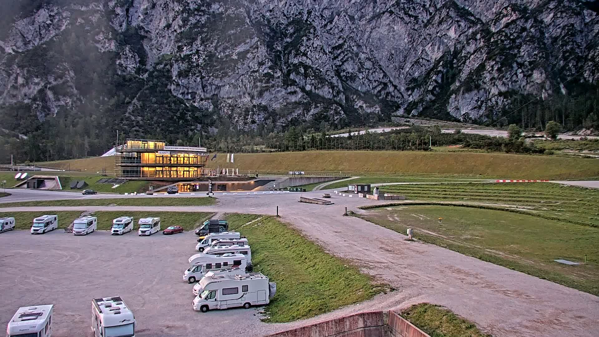 Kranjska Gora Planica Ski Center Live Cam - Jesenice, Gorenjska (Upper Carniola), Slovenia