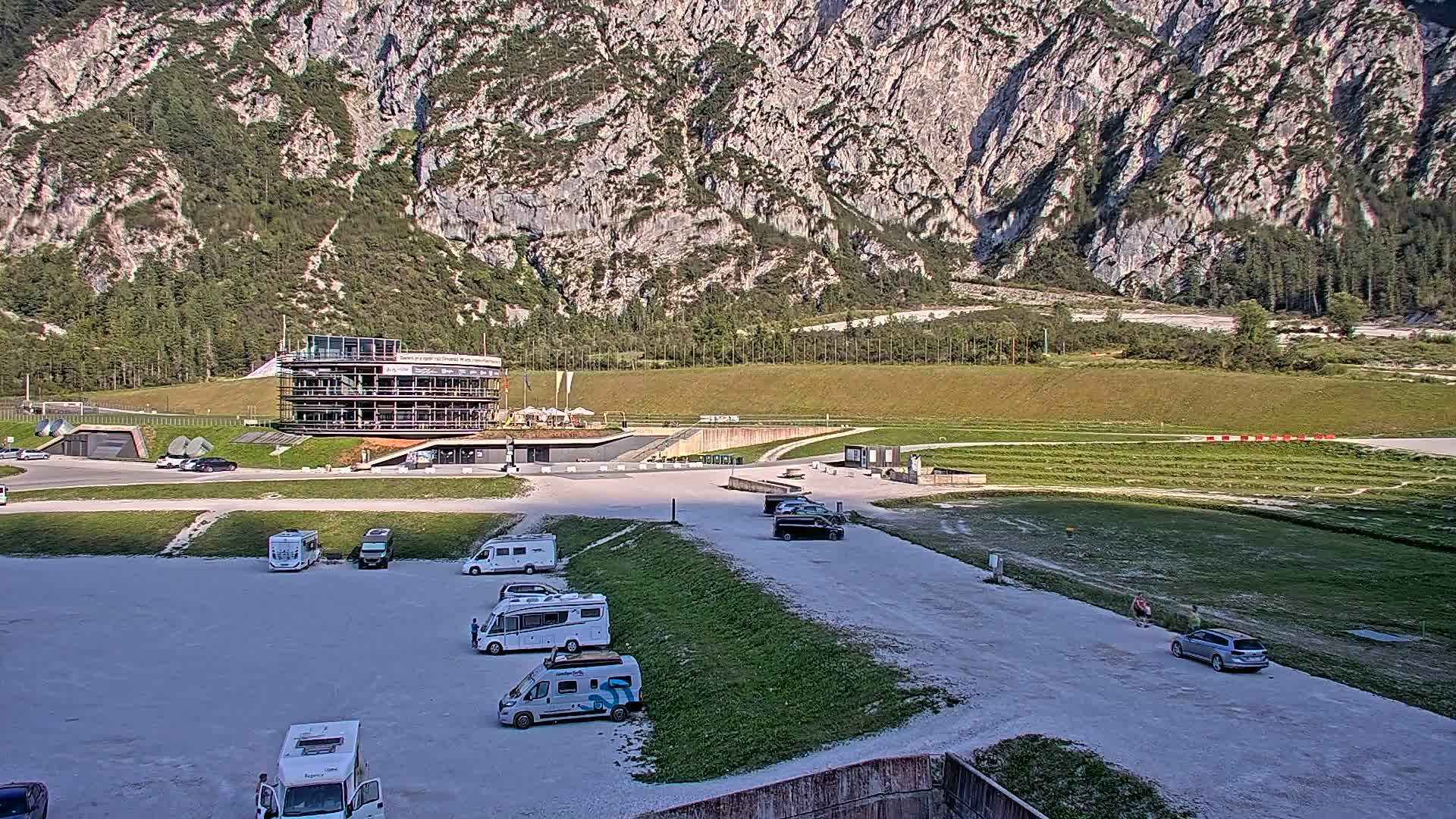 Kranjska Gora Planica Ski Center Live Cam - Jesenice, Gorenjska (Upper Carniola), Slovenia