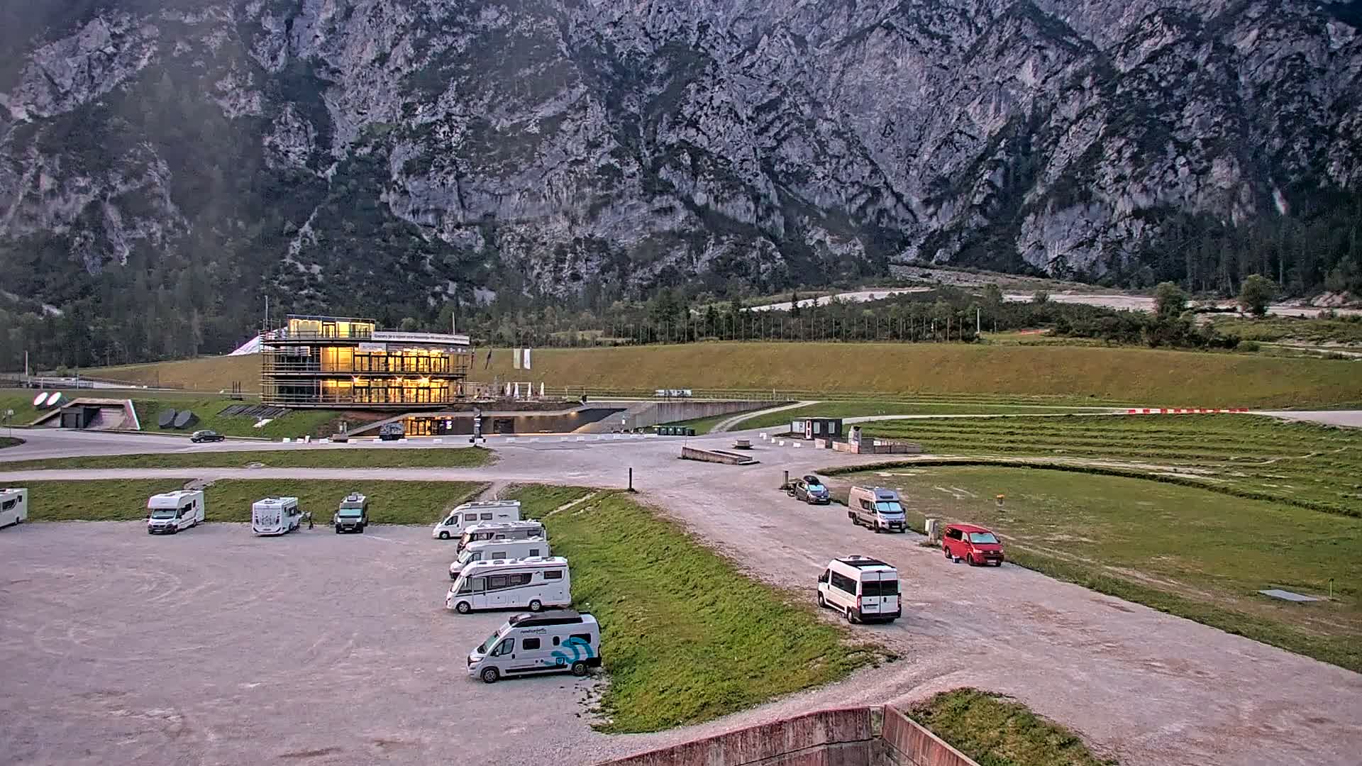 Kranjska Gora Planica Ski Center Live Cam - Jesenice, Gorenjska (Upper Carniola), Slovenia