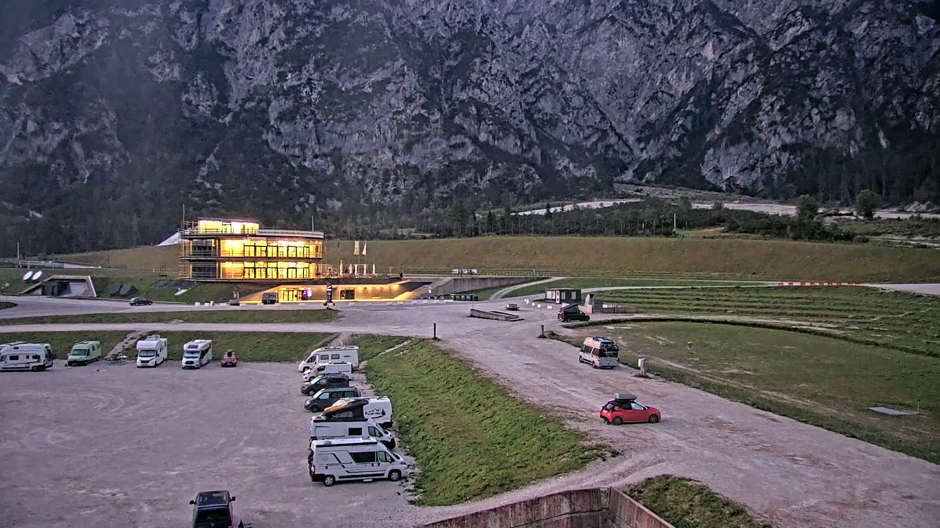 Kranjska Gora Planica Ski Center Live Cam - Jesenice, Gorenjska (Upper Carniola), Slovenia