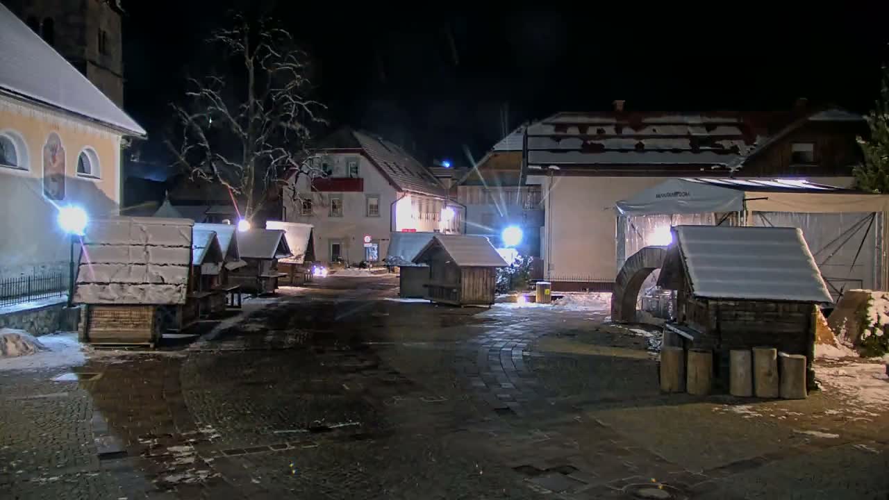 Kranjska Gora Planica Ski Center Live Cam - Jesenice, Gorenjska (Upper Carniola), Slovenia