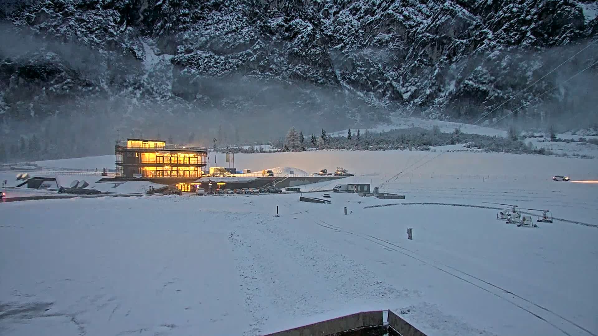 Kranjska Gora Planica Ski Center Live Cam - Jesenice, Gorenjska (Upper Carniola), Slovenia