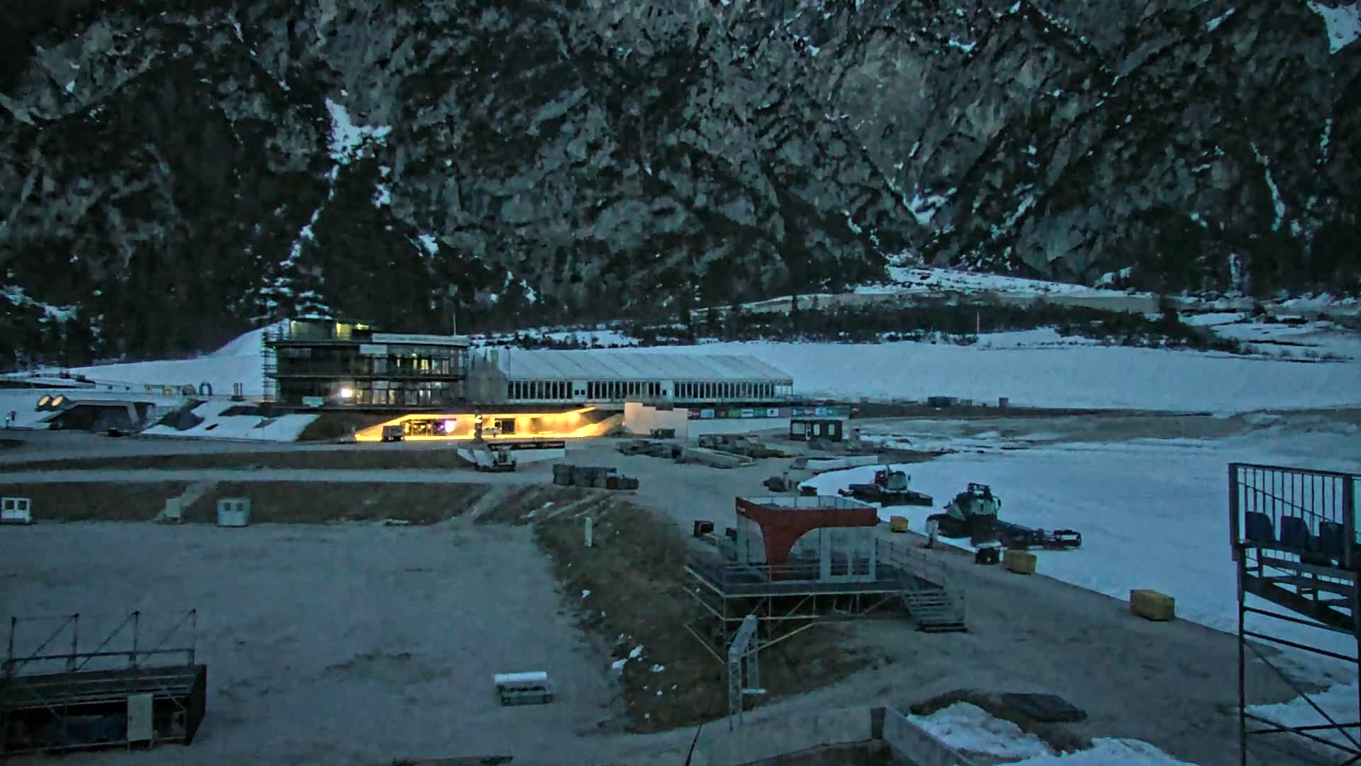 Kranjska Gora Planica Ski Center Live Cam - Jesenice, Gorenjska (Upper Carniola), Slovenia
