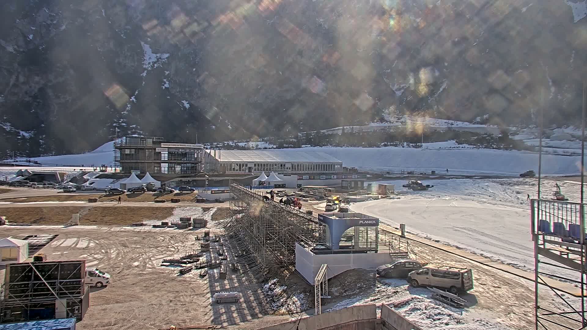Kranjska Gora Planica Ski Center Live Cam - Jesenice, Gorenjska (Upper Carniola), Slovenia