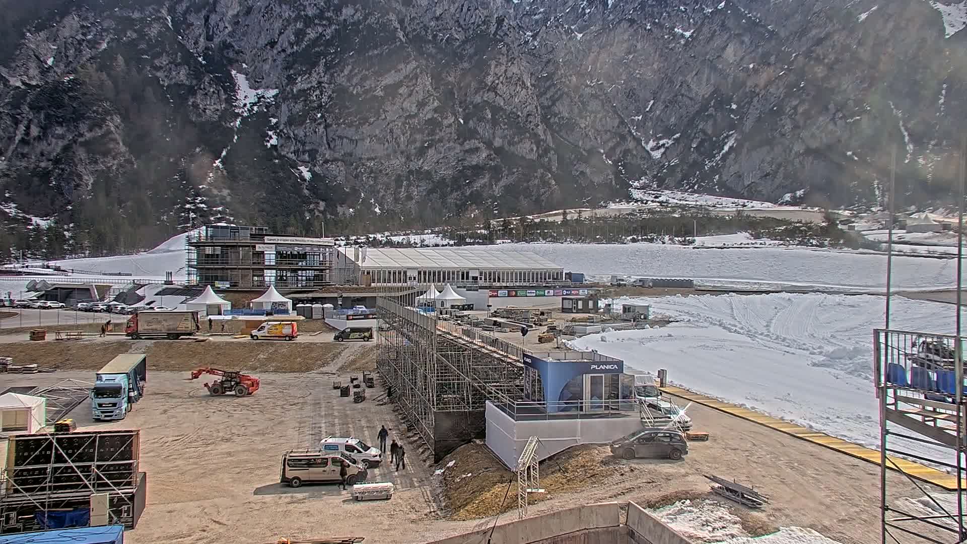 Kranjska Gora Planica Ski Center Live Cam - Jesenice, Gorenjska (Upper Carniola), Slovenia
