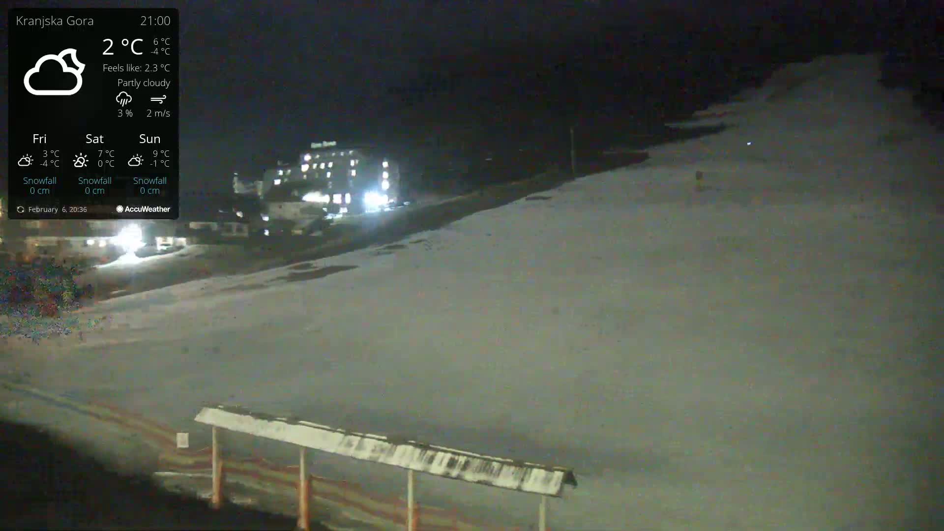 Kranjska Gora Ski Slopes Live Cam - Jesenice, Gorenjska (Upper Carniola), Slovenia
