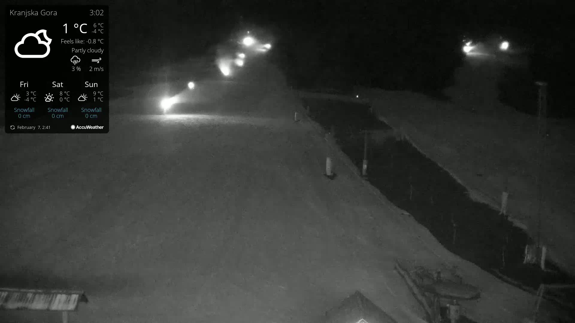 Kranjska Gora Ski Slopes Live Cam - Jesenice, Gorenjska (Upper Carniola), Slovenia