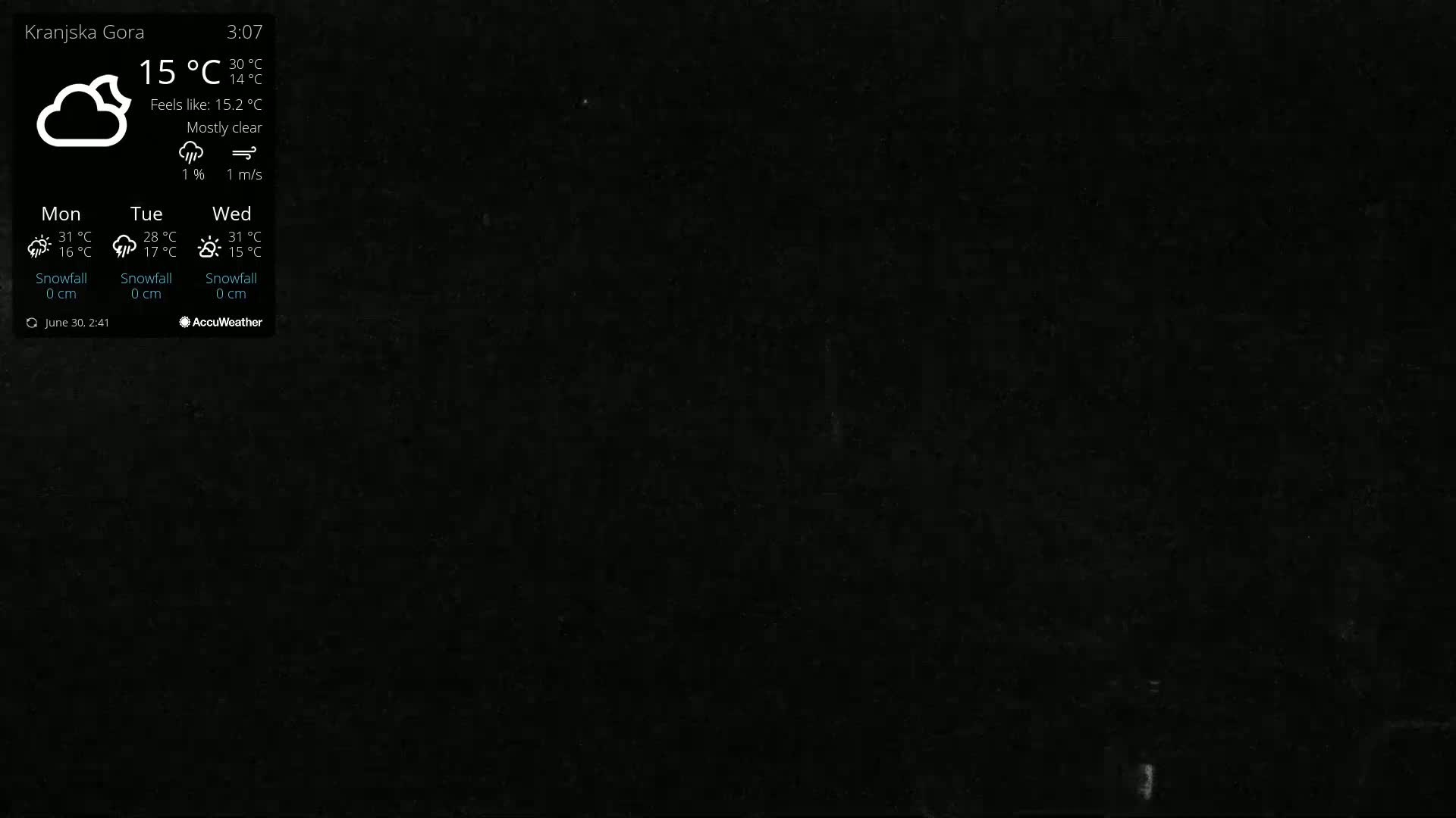 Kranjska Gora Ski Slopes Live Cam - Jesenice, Gorenjska (Upper Carniola), Slovenia