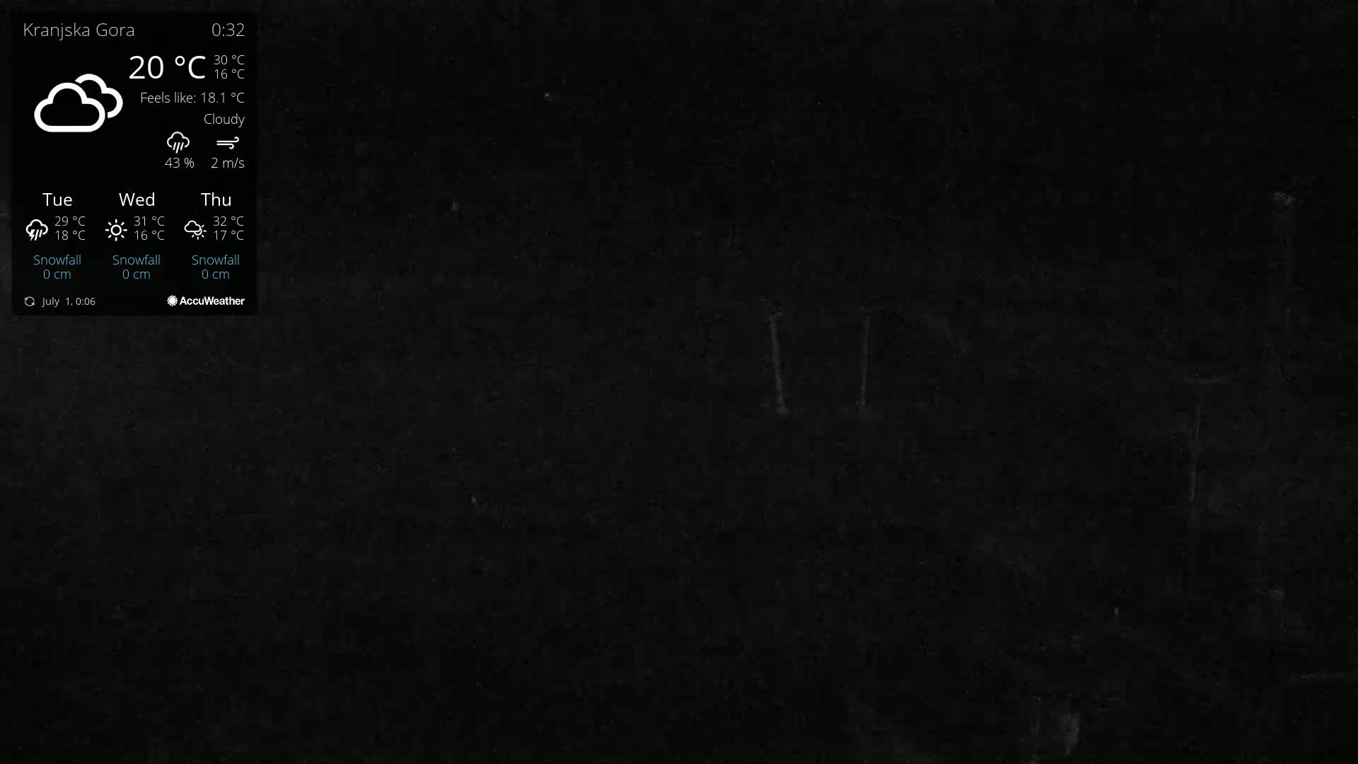 Kranjska Gora Ski Slopes Live Cam - Jesenice, Gorenjska (Upper Carniola), Slovenia
