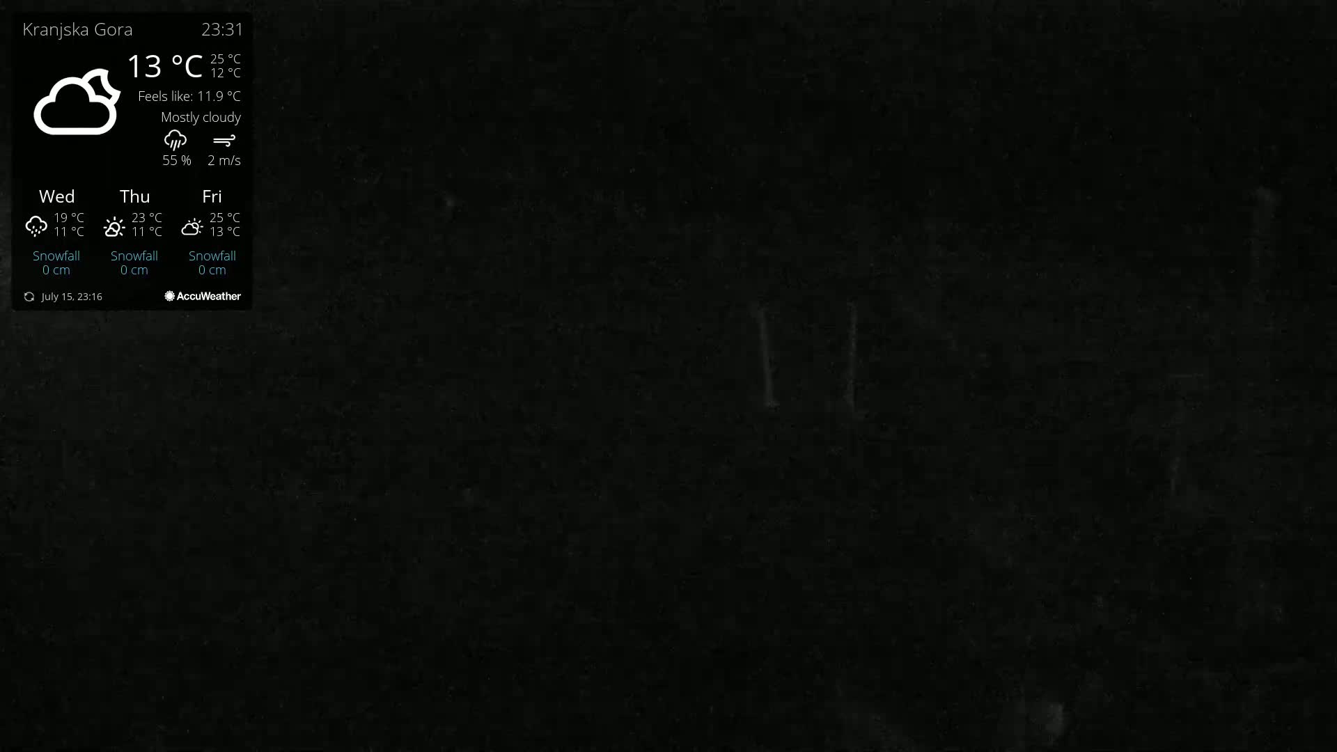 Kranjska Gora Ski Slopes Live Cam - Jesenice, Gorenjska (Upper Carniola), Slovenia