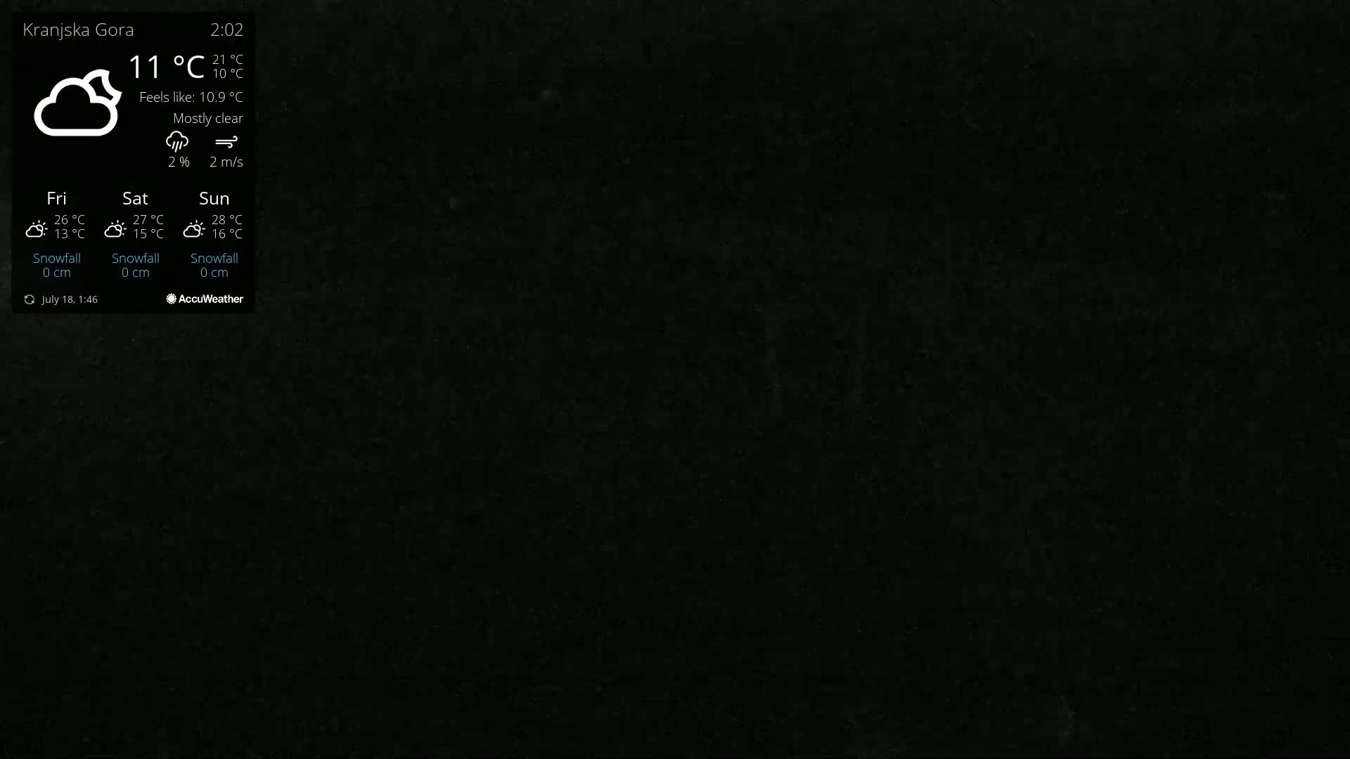 Kranjska Gora Ski Slopes Live Cam - Jesenice, Gorenjska (Upper Carniola), Slovenia