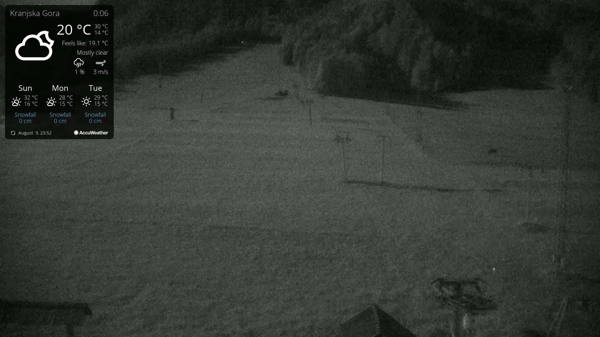 Kranjska Gora Ski Slopes Live Cam - Jesenice, Gorenjska (Upper Carniola), Slovenia