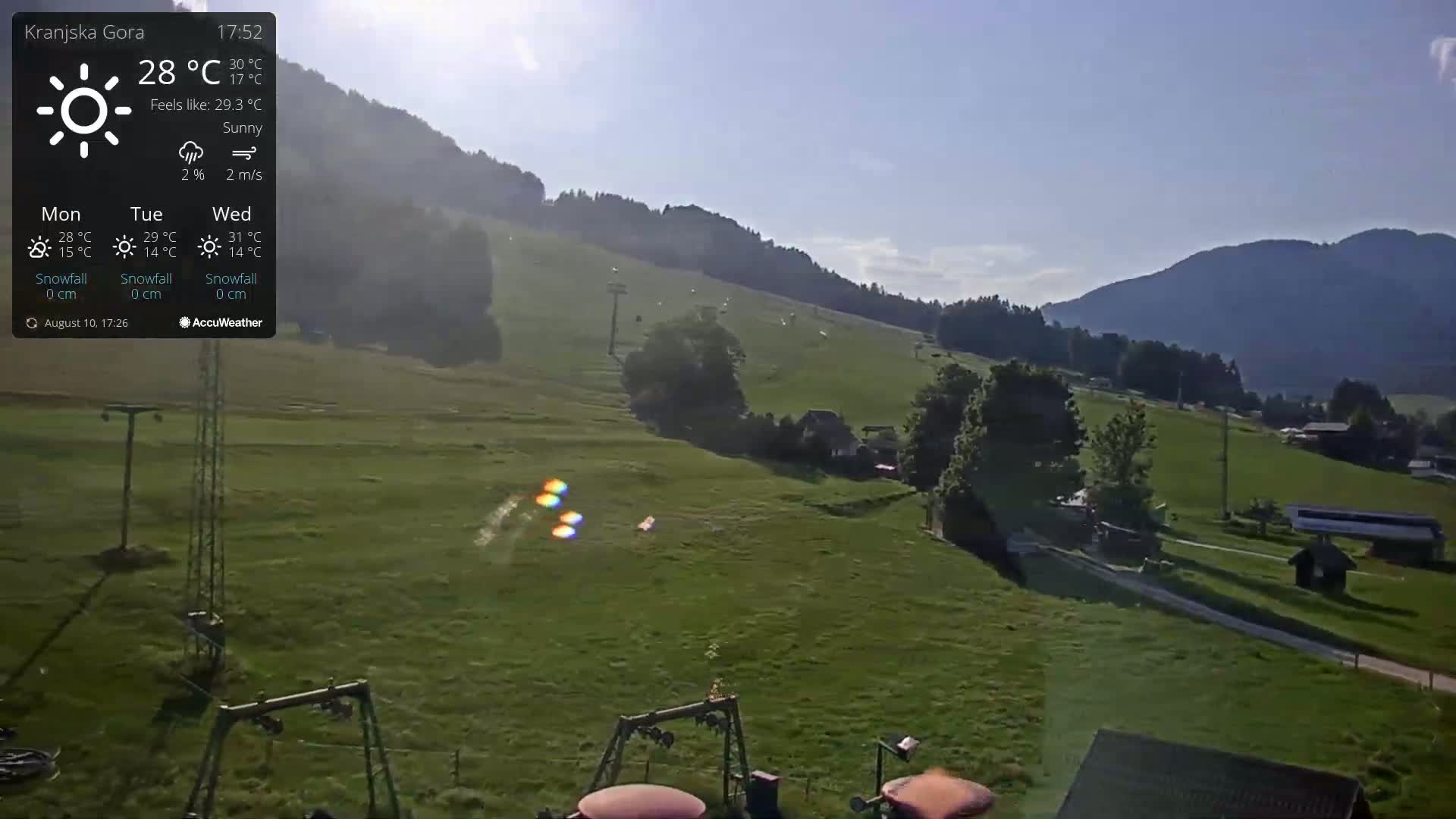 Kranjska Gora Ski Slopes Live Cam - Jesenice, Gorenjska (Upper Carniola), Slovenia