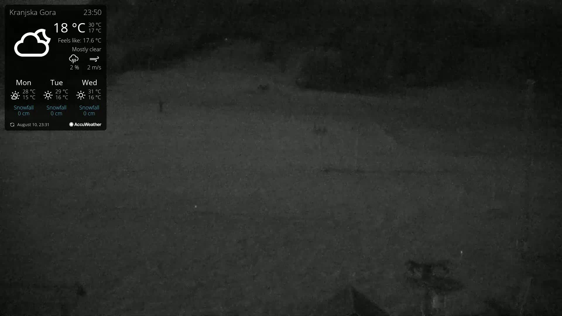 Kranjska Gora Ski Slopes Live Cam - Jesenice, Gorenjska (Upper Carniola), Slovenia