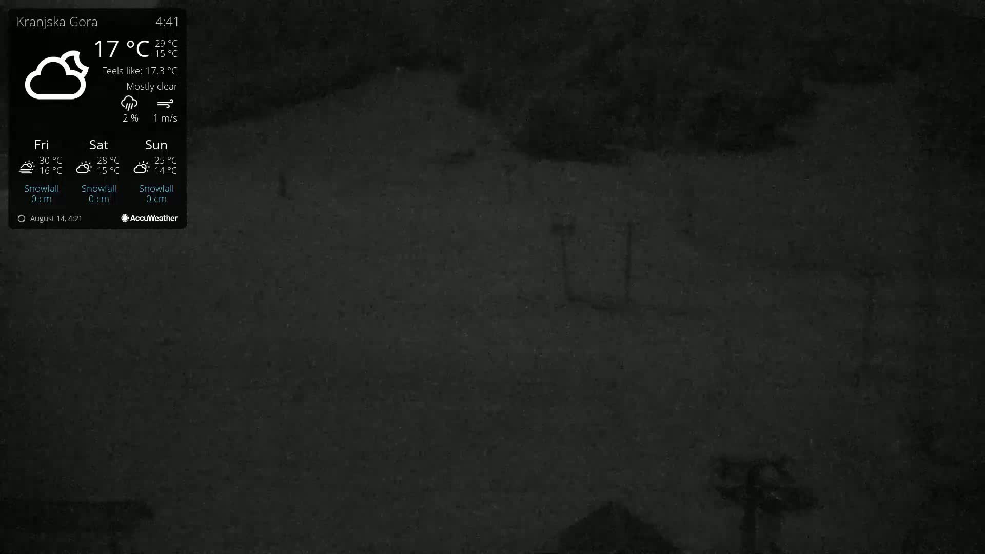 Kranjska Gora Ski Slopes Live Cam - Jesenice, Gorenjska (Upper Carniola), Slovenia