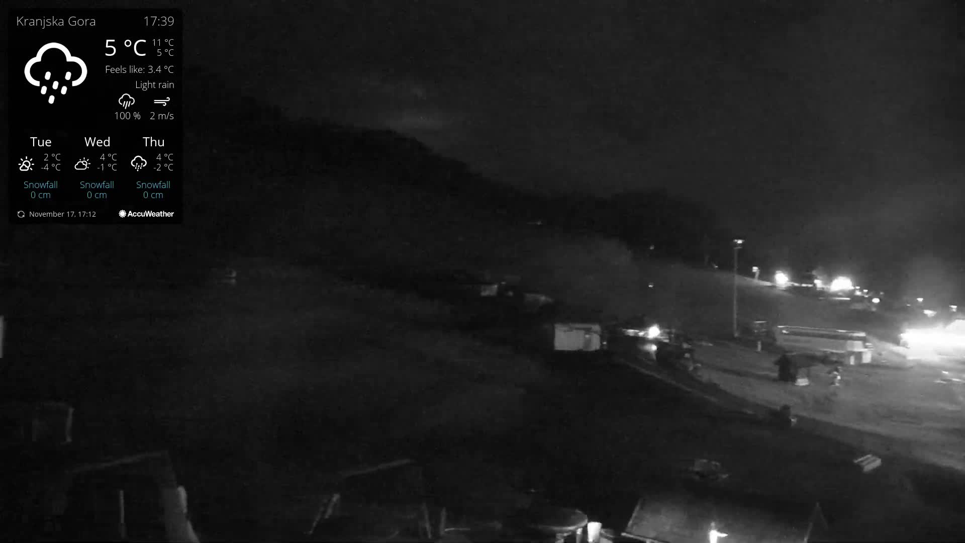 Kranjska Gora Ski Slopes Live Cam - Jesenice, Gorenjska (Upper Carniola), Slovenia