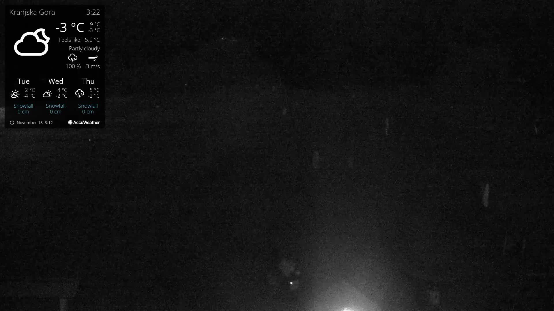 Kranjska Gora Ski Slopes Live Cam - Jesenice, Gorenjska (Upper Carniola), Slovenia