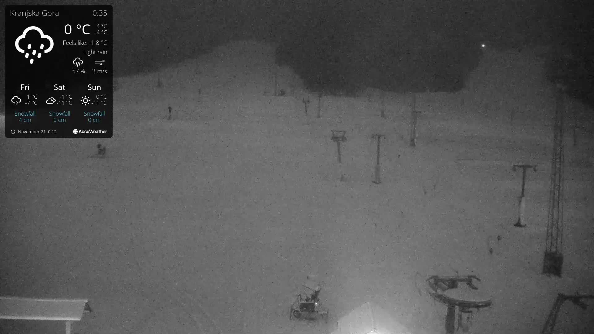 Kranjska Gora Ski Slopes Live Cam - Jesenice, Gorenjska (Upper Carniola), Slovenia