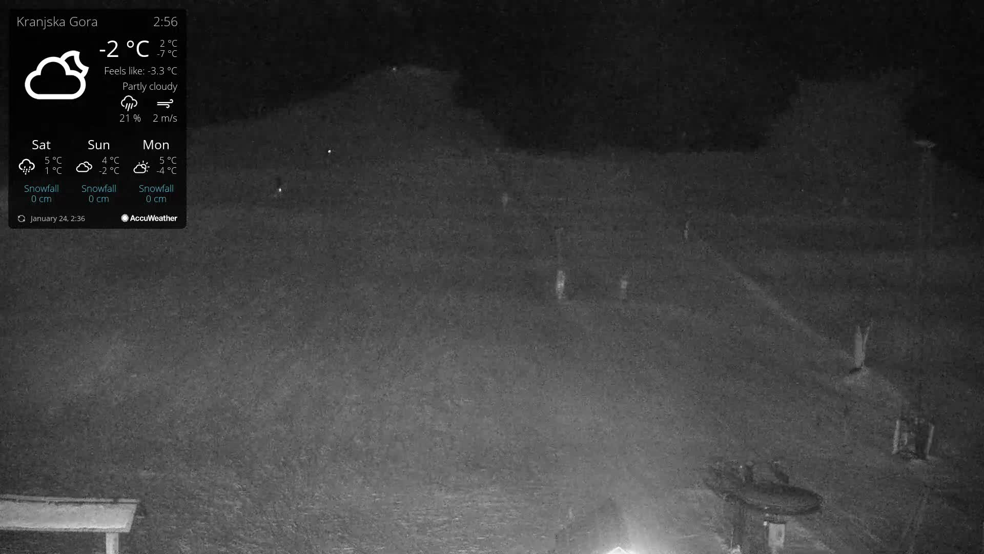 Kranjska Gora Ski Slopes Live Cam - Jesenice, Gorenjska (Upper Carniola), Slovenia
