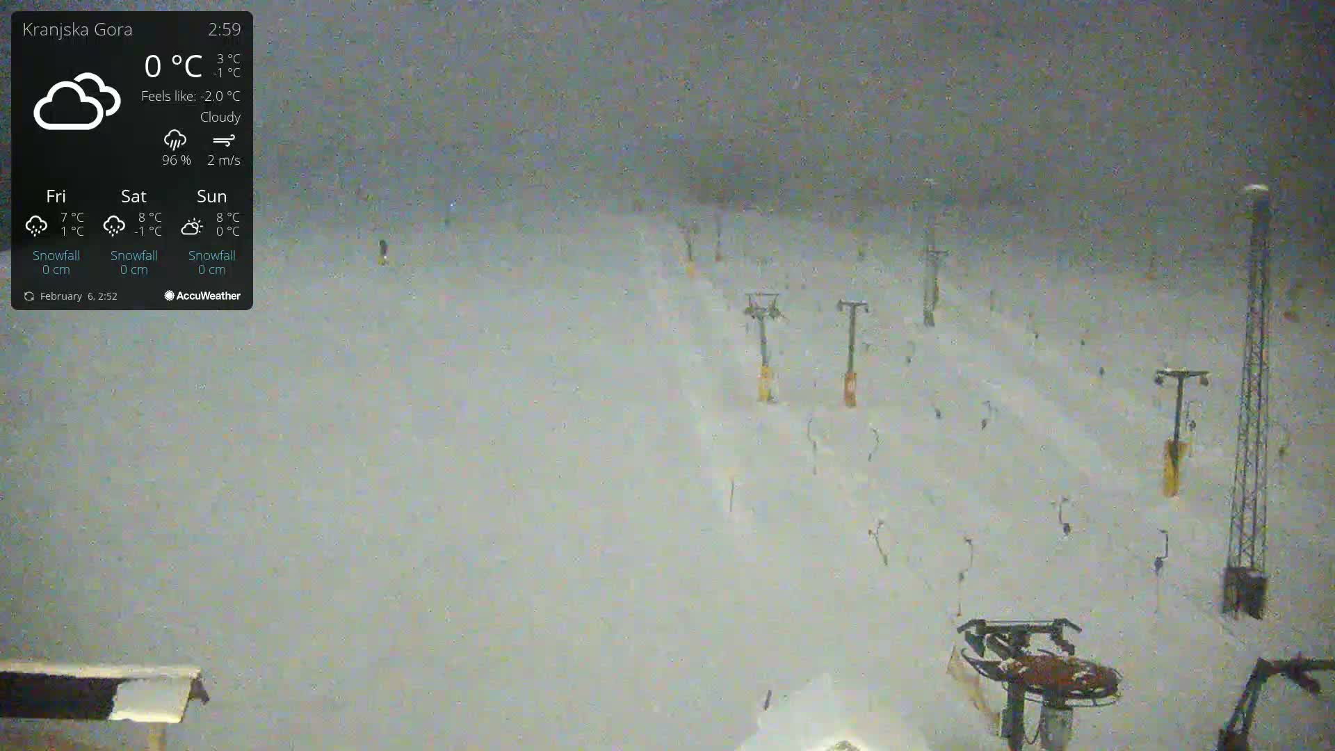 Kranjska Gora Ski Slopes Live Cam - Jesenice, Gorenjska (Upper Carniola), Slovenia