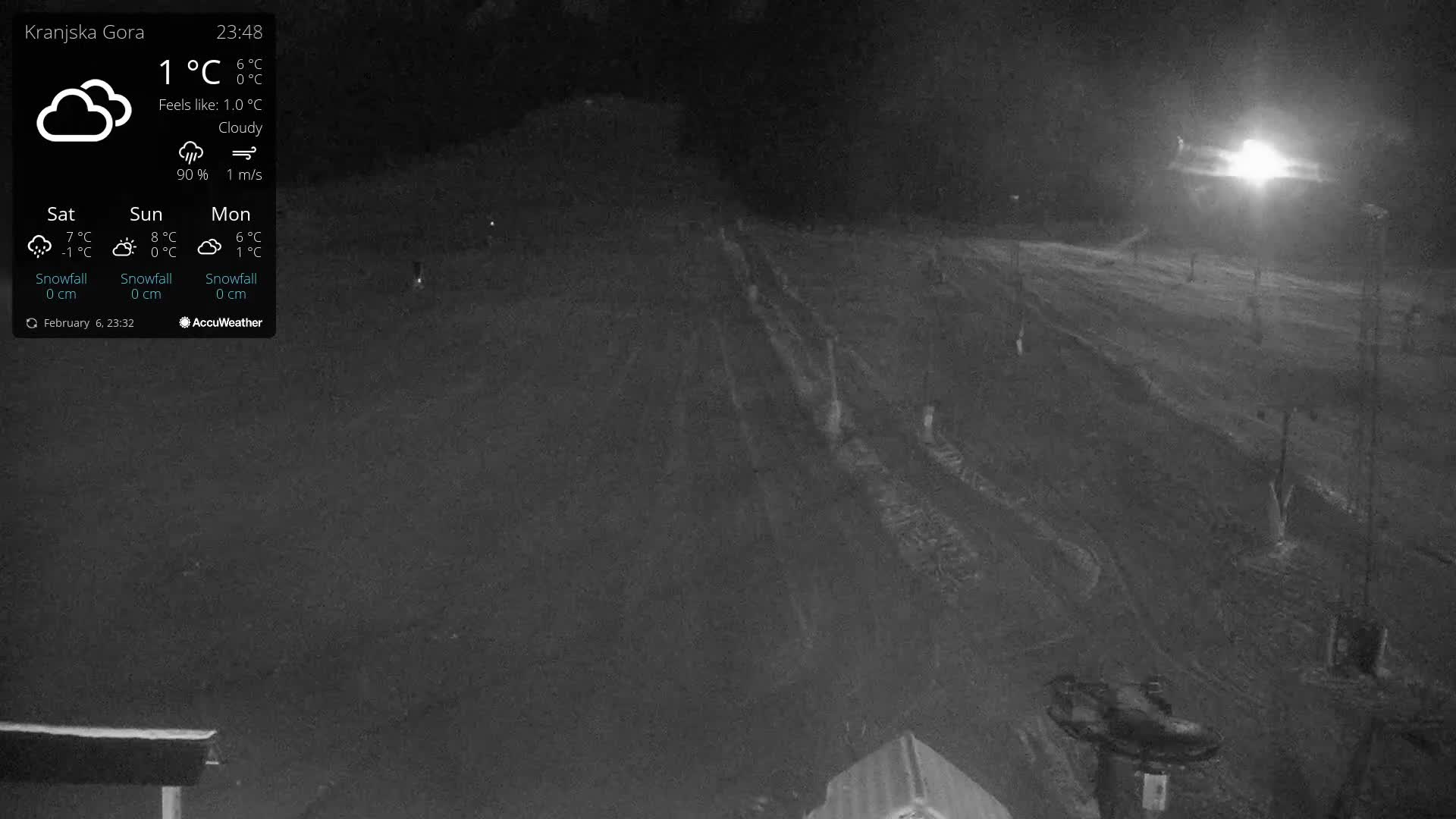 Kranjska Gora Ski Slopes Live Cam - Jesenice, Gorenjska (Upper Carniola), Slovenia
