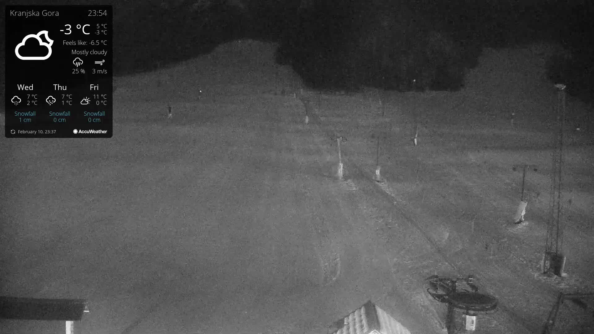 Kranjska Gora Ski Slopes Live Cam - Jesenice, Gorenjska (Upper Carniola), Slovenia