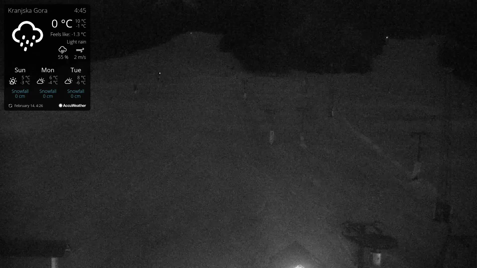 Kranjska Gora Ski Slopes Live Cam - Jesenice, Gorenjska (Upper Carniola), Slovenia
