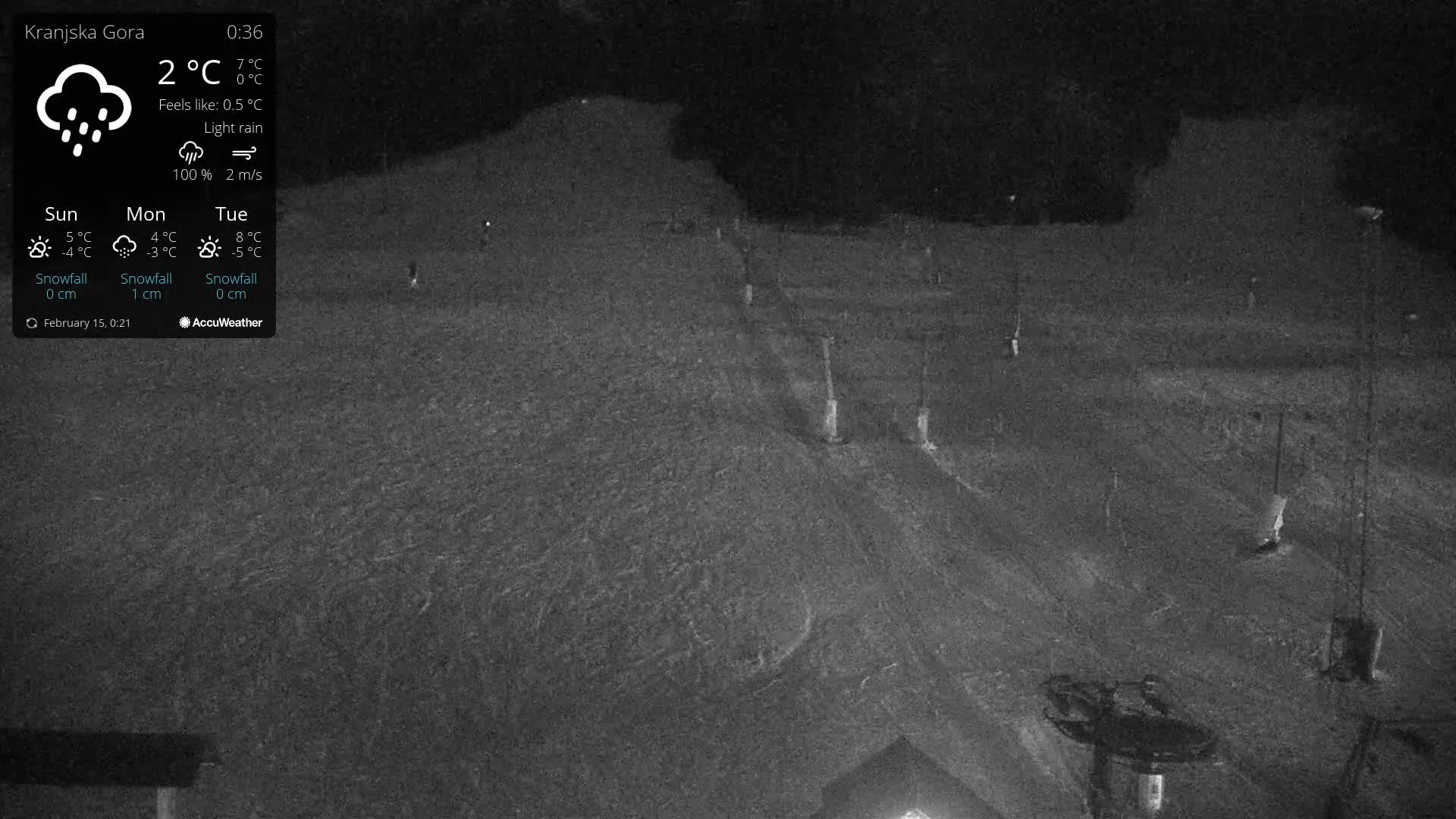 Kranjska Gora Ski Slopes Live Cam - Jesenice, Gorenjska (Upper Carniola), Slovenia