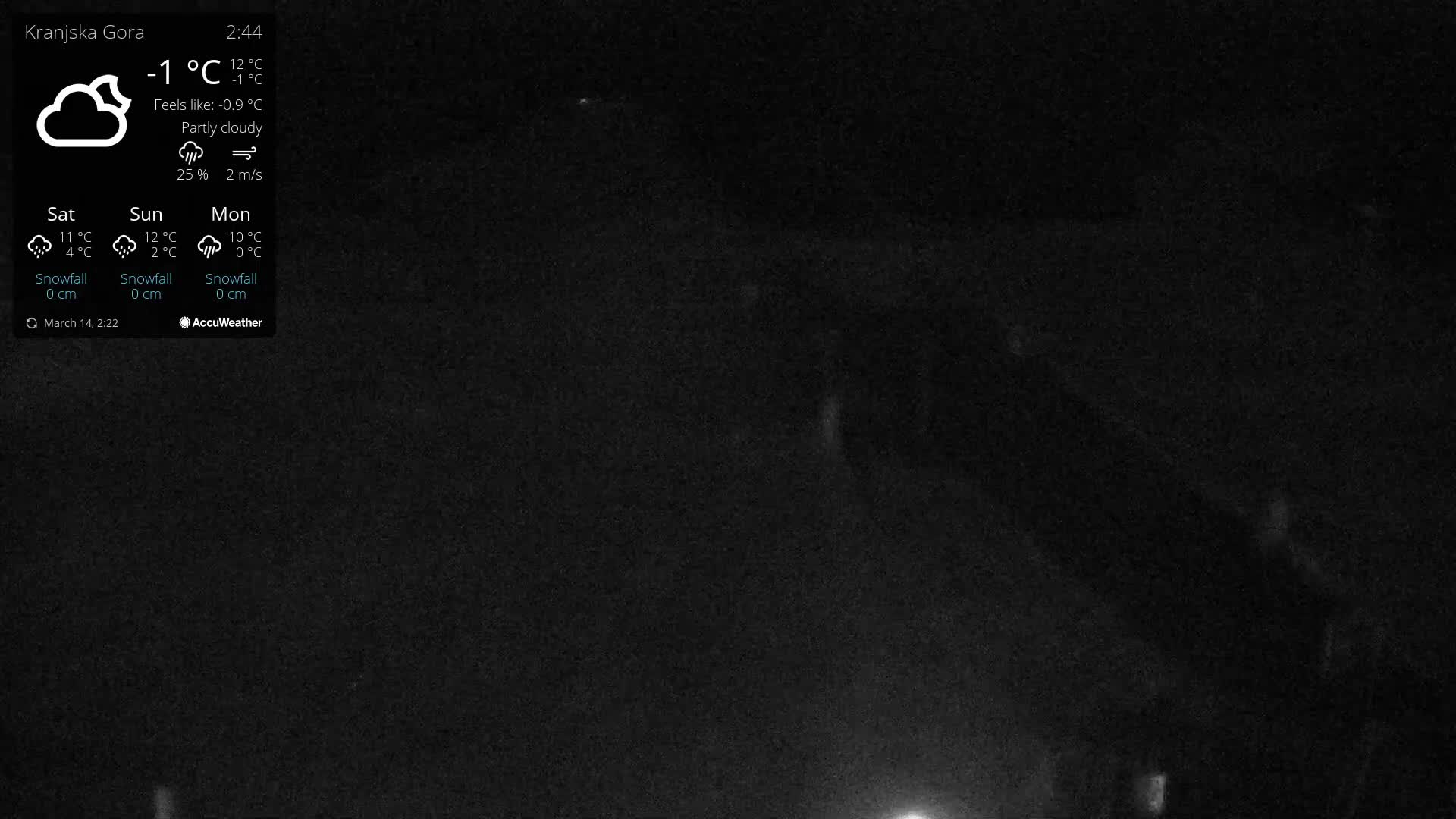 Kranjska Gora Ski Slopes Live Cam - Jesenice, Gorenjska (Upper Carniola), Slovenia