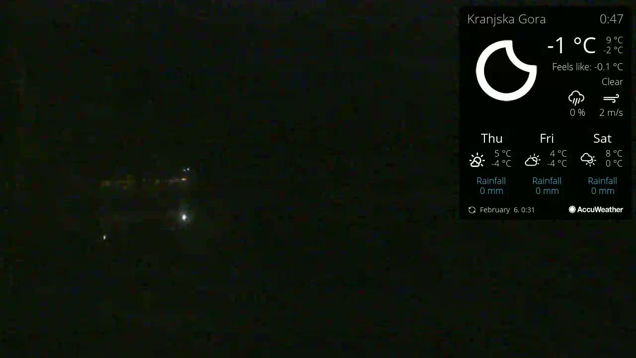Kranjska Gora, Jezero Jasna Lake Live Cam - Jesenice, Gorenjska (Upper Carniola), Slovenia