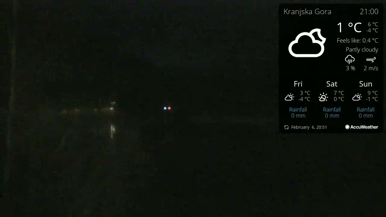 Kranjska Gora, Jezero Jasna Lake Live Cam - Jesenice, Gorenjska (Upper Carniola), Slovenia