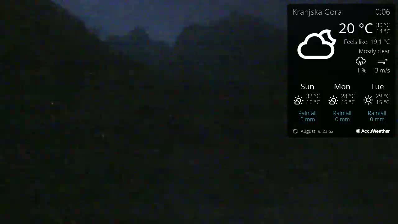 Kranjska Gora, Jezero Jasna Lake Live Cam - Jesenice, Gorenjska (Upper Carniola), Slovenia