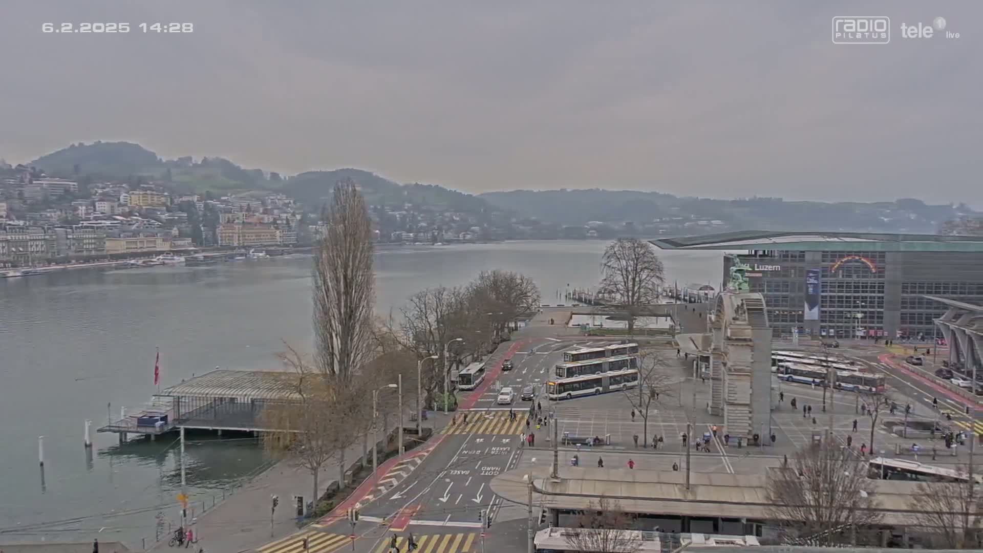 Luzern,  Lucerne Skyline Live Cam - Luzern, Lucerne-ville, Lucerne, Switzerland