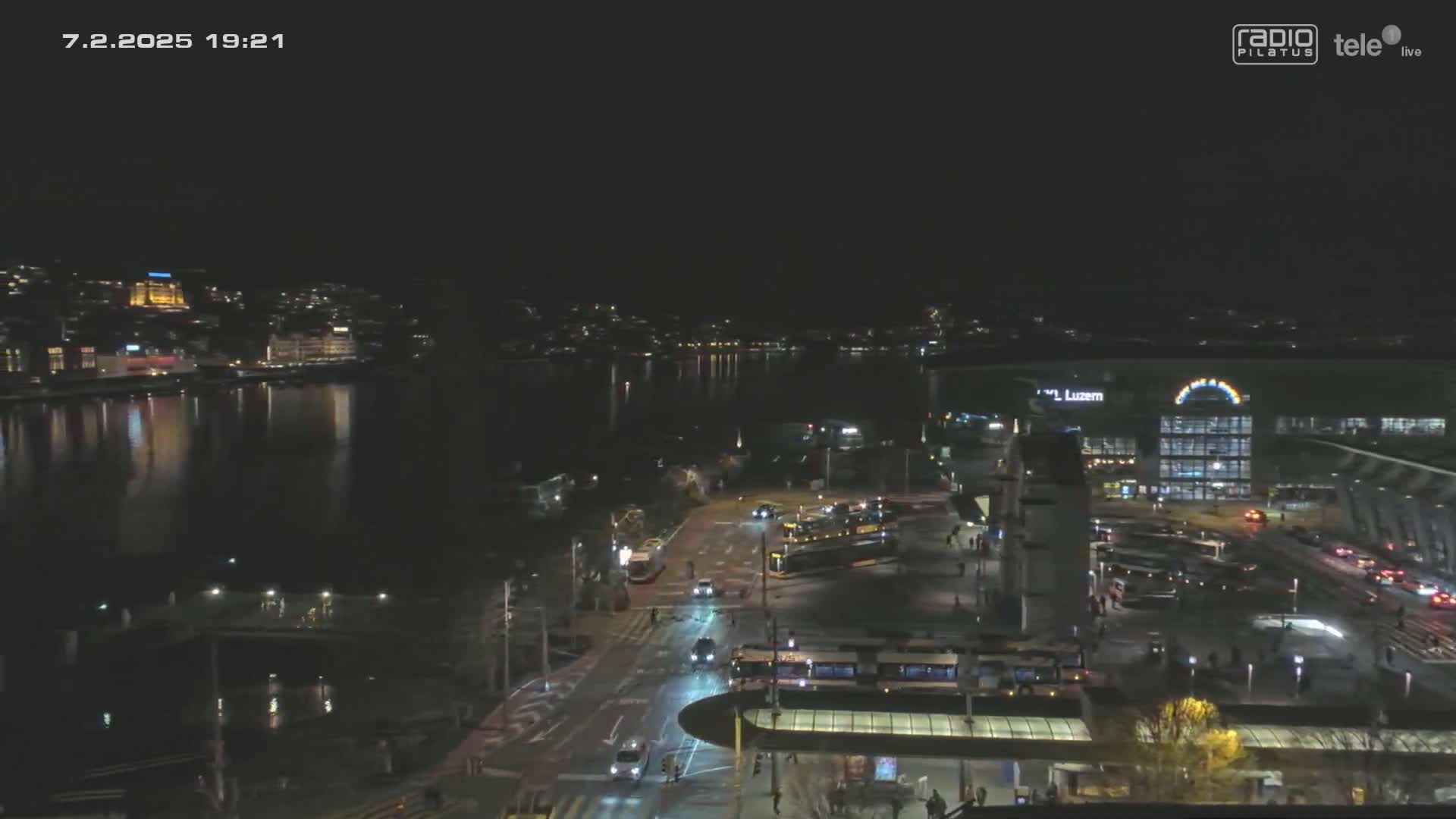 Luzern,  Lucerne Skyline Live Cam - Luzern, Lucerne-ville, Lucerne, Switzerland