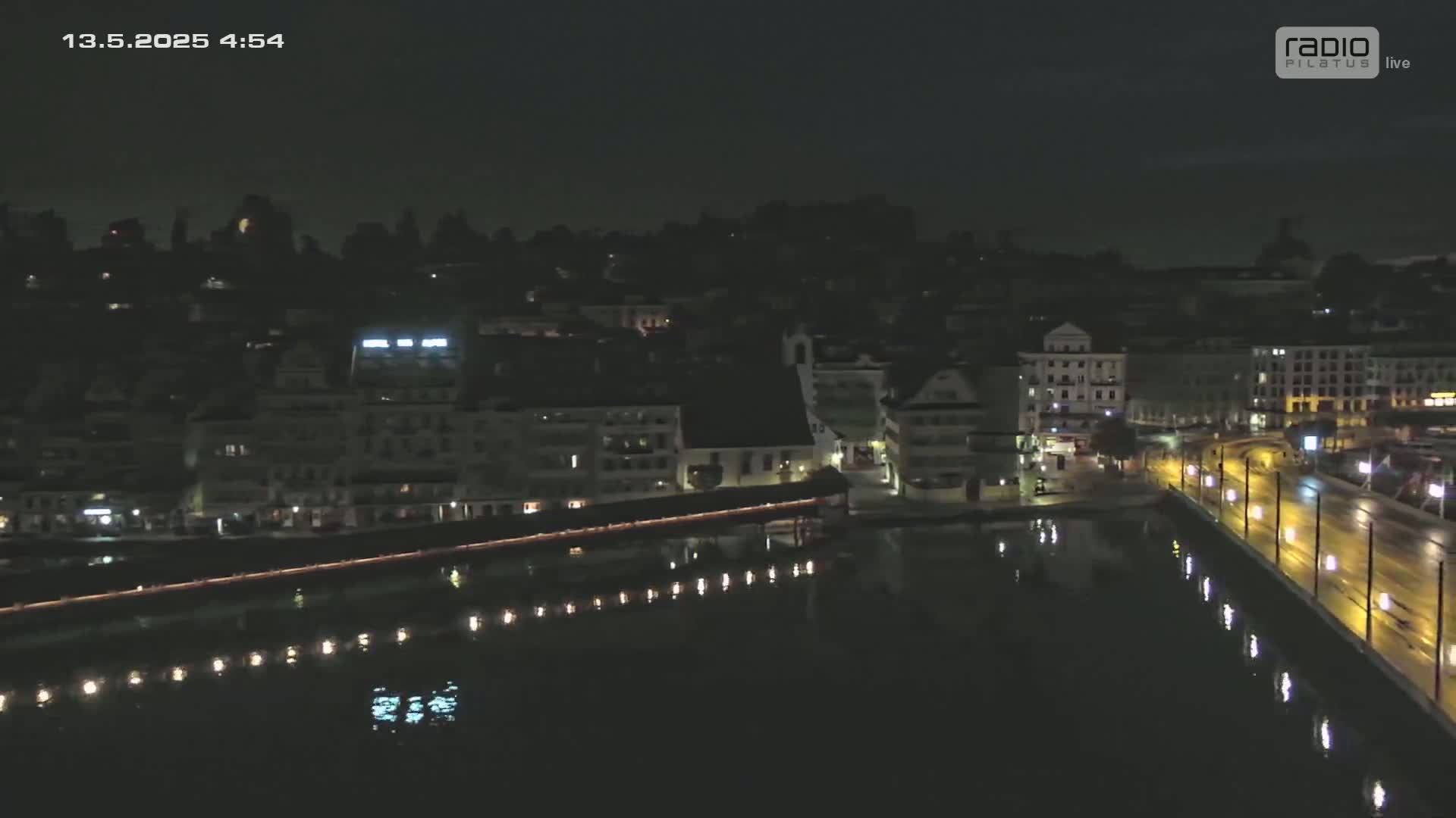 Luzern,  Lucerne Skyline Live Cam - Luzern, Lucerne-ville, Lucerne, Switzerland